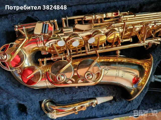 Алт саксофон Юпитер 769-767, снимка 2 - Духови инструменти - 52466554