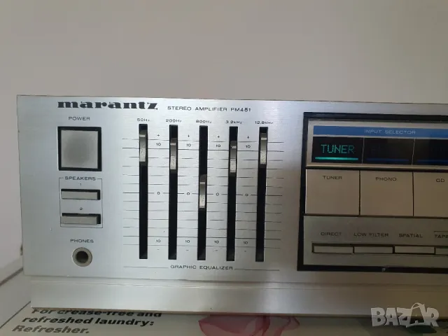 Marantz-PM 451, снимка 4 - Ресийвъри, усилватели, смесителни пултове - 50241562