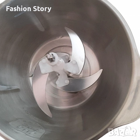 Многофункционален кухненски чопър Kitchen Expert 3L SUS 304 – бързо мели, реже и пюрира без усилие, снимка 3 - Чопъри и пасатори - 51851040