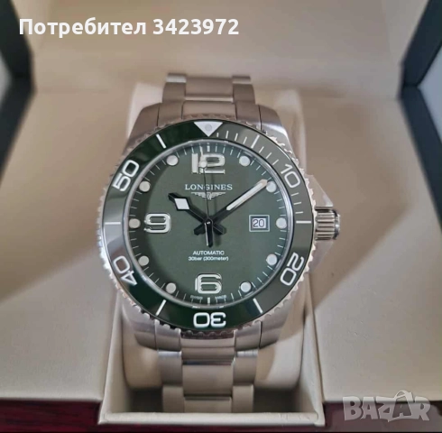 Longines HydroConquest автоматичен 43мм, снимка 3 - Мъжки - 52448403