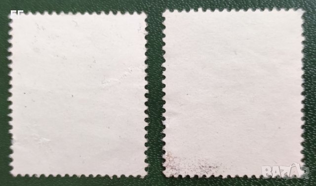 Австрия, 1958 г. - две марки от серия, с печат, архитектура, 1*38, снимка 2 - Филателия - 37614639