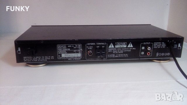 Denon. Denon TU-280 AMFM Stereo Tuner (1992-94), снимка 9 - Ресийвъри, усилватели, смесителни пултове - 33303568