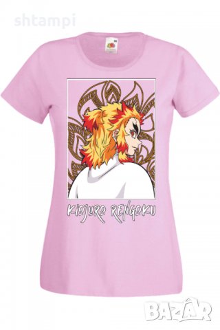 Дамска тениска Demon Slayer Kyojuro Rengoku 03,Анимация,игра,Празник,Повод., снимка 10 - Тениски - 38058127