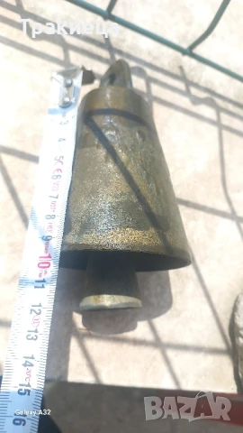 СТАР БРОНЗОВ ЧАН ЗВЪНЕЦ ХЛОПКА ТЮМБЕЛЕК , снимка 3 - Антикварни и старинни предмети - 50459431