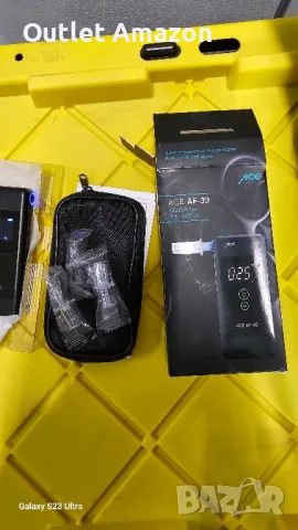 Алкотестер ACE AF-33, TU-Vienna Точност на измерване: 97,9% Полицейска точност

, снимка 7 - Аксесоари и консумативи - 49363173