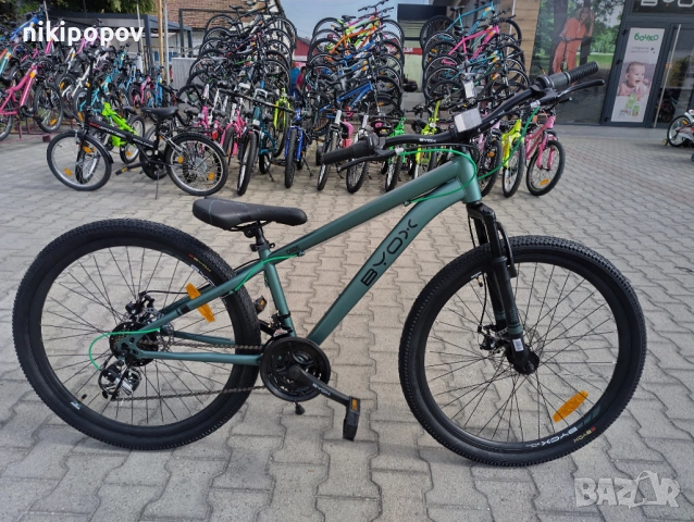 BYOX Велосипед 26" CODE зелен, снимка 2 - Велосипеди - 53561642