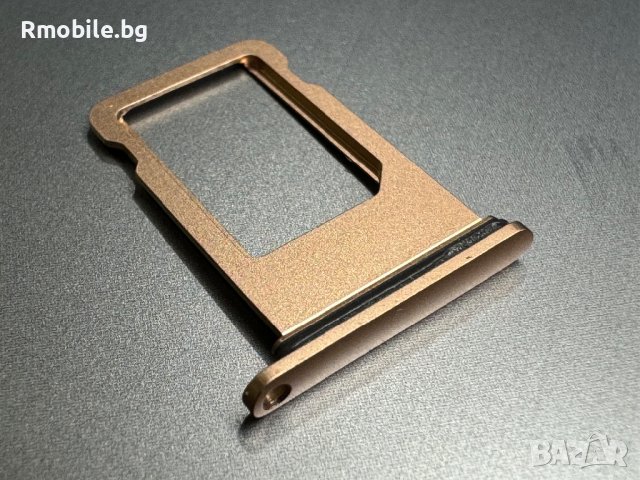 Сим държач златен за iPhone 8 Plus , снимка 1 - Резервни части за телефони - 43330231