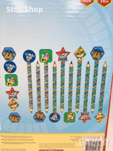 През патрул Paw patrol цветни моливи с гумички , снимка 2 - Рисуване и оцветяване - 44032614