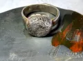 СТАРИНЕН РЪЧНО ОРНАМЕНТИРАН СРЕБЪРЕН ПРЪСТЕН СРЕБРО ВИСОКА ПРОБА РЪЧНА КУЮМДЖИЙСКА ИЗРАБОТКА 25250, снимка 3