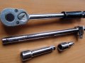 STAHLWILLE 435 + FÖRCH Germany - 3/8" PROFI Тресчотka + Консумативи !!! ORIGINAL Made in Germany !! , снимка 1 - Гедорета - 38687720