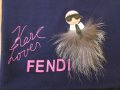 Fendi Karl Lagerfeld шал, снимка 6