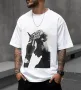 NEW 2025! Oversize тениски 2PAC F*CK LOVE GET MONEY! Или поръчай с ТВОЙ дизайн!, снимка 3