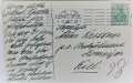 Стара черно-бяла картичка Потсдам 1909, снимка 2