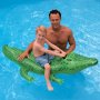 Надуваем Крокодил Intex, 1,68х0,86 м, зелен, снимка 1