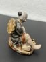 Китайска керамична фигура на рибар. №4775, снимка 5
