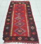 Стар тъкан чипровски килим, черга 230/105 см(1.1)