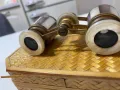 Стар  театрален бинокъл със седеф Carpentier Jumelle, снимка 4