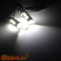 2 броя нови габарити с лупи BAX9S с 10 LED диода крушка H6W дневни светлини фарове за коли ремаркета, снимка 7
