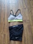 Страхотен дамски сет клин и бюстие топ NIKE размер XS / S , снимка 5