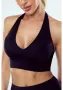 Спортен дамски топ в черен цвят ALEXIA, снимка 2