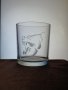 Гравирана стъклена чаша за алкохол, мечка