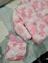Зимно яке в розово и бяло, снимка 5