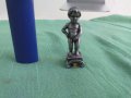  Метална фигура Manneken Pis Брюксел Фигурка Белгия Статуя Пикаещо момче Фигура, снимка 2