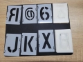 Шаблони за букви и цифри, снимка 2