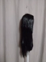 Перука в  черно дължина 70 см , снимка 3