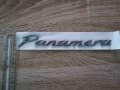 Порше Porsche Panamera сребрист надпис емблема, снимка 3