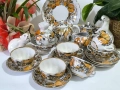 Руски порцелан ЛФЗ сервиз за чай , снимка 1