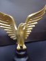 Златен орел с разперени крила висококачествен полирезин , снимка 9
