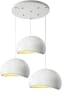 Бял модерен полилей висяща облак 3 каменен скандинавски Wabi-sabi, снимка 12