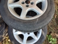Алуминиеви,лети джанти с гуми и болтове (комплект), снимка 5