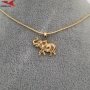 Висулка с 14К златно покритие 244715, снимка 4