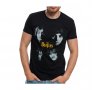 Нова мъжка тениска с дигитален печат на музикалната група The Beatles, снимка 5