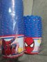 10 бр Спайдърмен spiderman хартиени кошнички капсули поставки чашки за кексчета мъфини, снимка 4