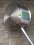 Тенджера -чисто нова, от неръждаема стомана, огледално полирана , марка CONTACTO. Размери: диаметър , снимка 2