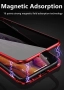 Кейс iPhone SE 2020/SE2, прозрачен, двустранен, закален 360 , магнитен , снимка 4