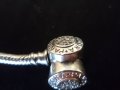 сребърна гривна Пандора, снимка 6