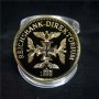 Сувенирни немски монети позлатени