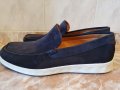Мокасини Ecco велур-Цвят: Индиго Номер -42, снимка 16