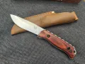 Ловен нож Benchmade HUNT голям с кожена кания, снимка 3