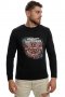 Нова мъжка блуза с дълъг ръкав и дигитален печат Harley Davidson мотор, снимка 8