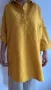 Дамска жълта туника лен/памук, Reserved, размер 34, снимка 2
