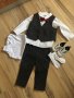 Страхотно костюмче за кръщене и повод на H&M !80 р, снимка 1 - Комплекти за бебе - 28114097