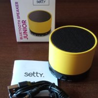 Блутут bluetooth колонка Setty с MP3 player от микро SD , снимка 2 - Bluetooth тонколони - 40592804