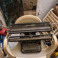 Стара Немска пишеща машина CONTINENTAL , снимка 5 - Антикварни и старинни предмети - 43951659
