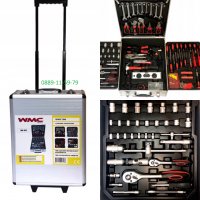  WMC Алуминиев куфар с инструменти – 186 части, снимка 5 - Ключове - 28804182