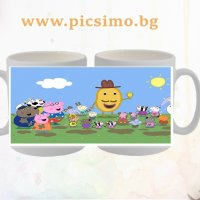 Детска керамична чаша с любим анимационен герой "Пепа Пиг", Пес Патрул, Пламъчко и Машините, Масленк, снимка 14 - Други - 28623719